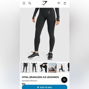 Gymshark vital  leggings large